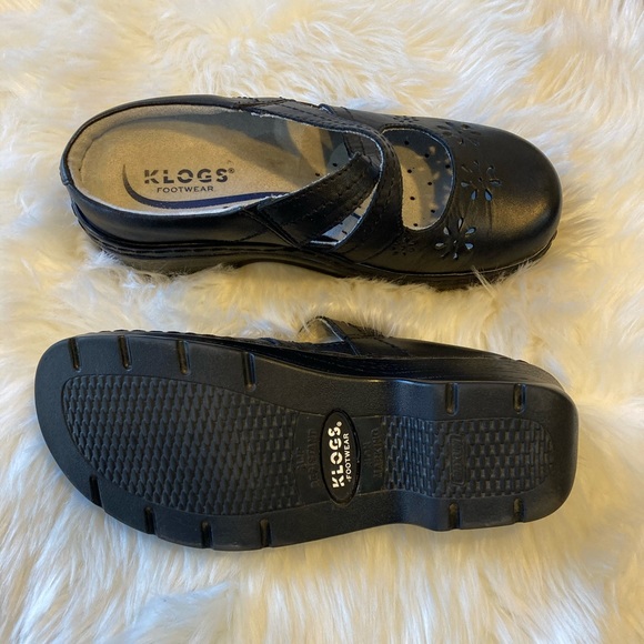 Klogs Carolina Smooth Leather Clogs Size 8 - Picture 3 of 12